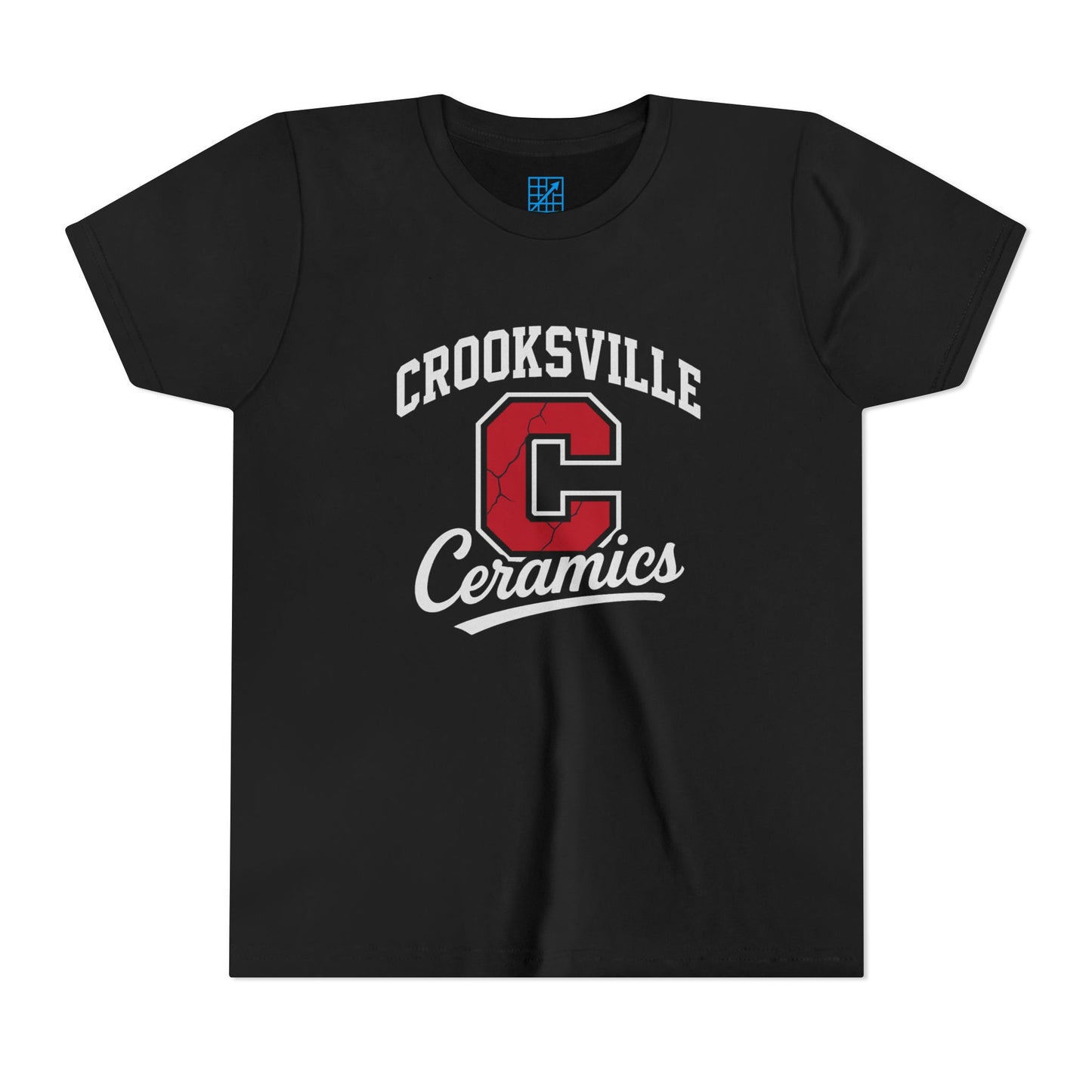 Unisex Youth Crooksville Ceramics T-Shirt