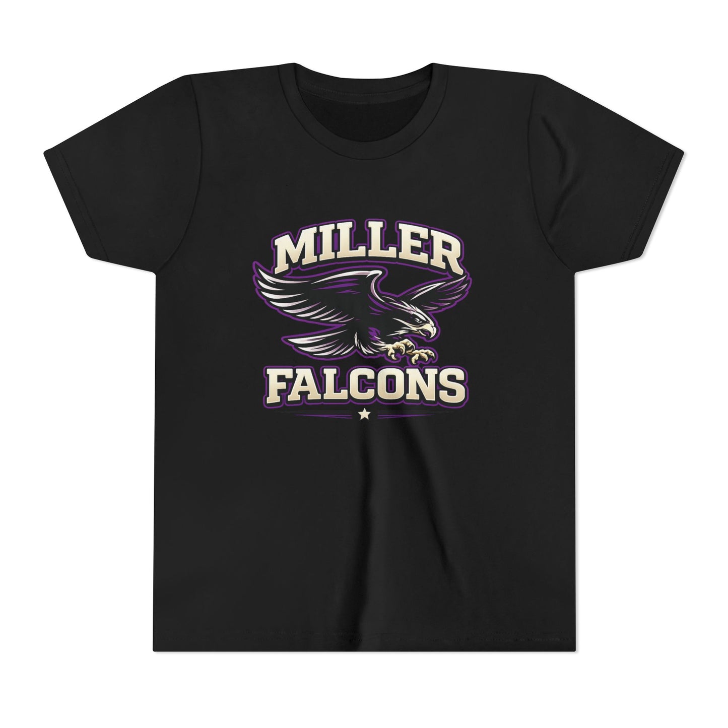 Miller Falcons Youth Short-Sleeve Spirit Tee