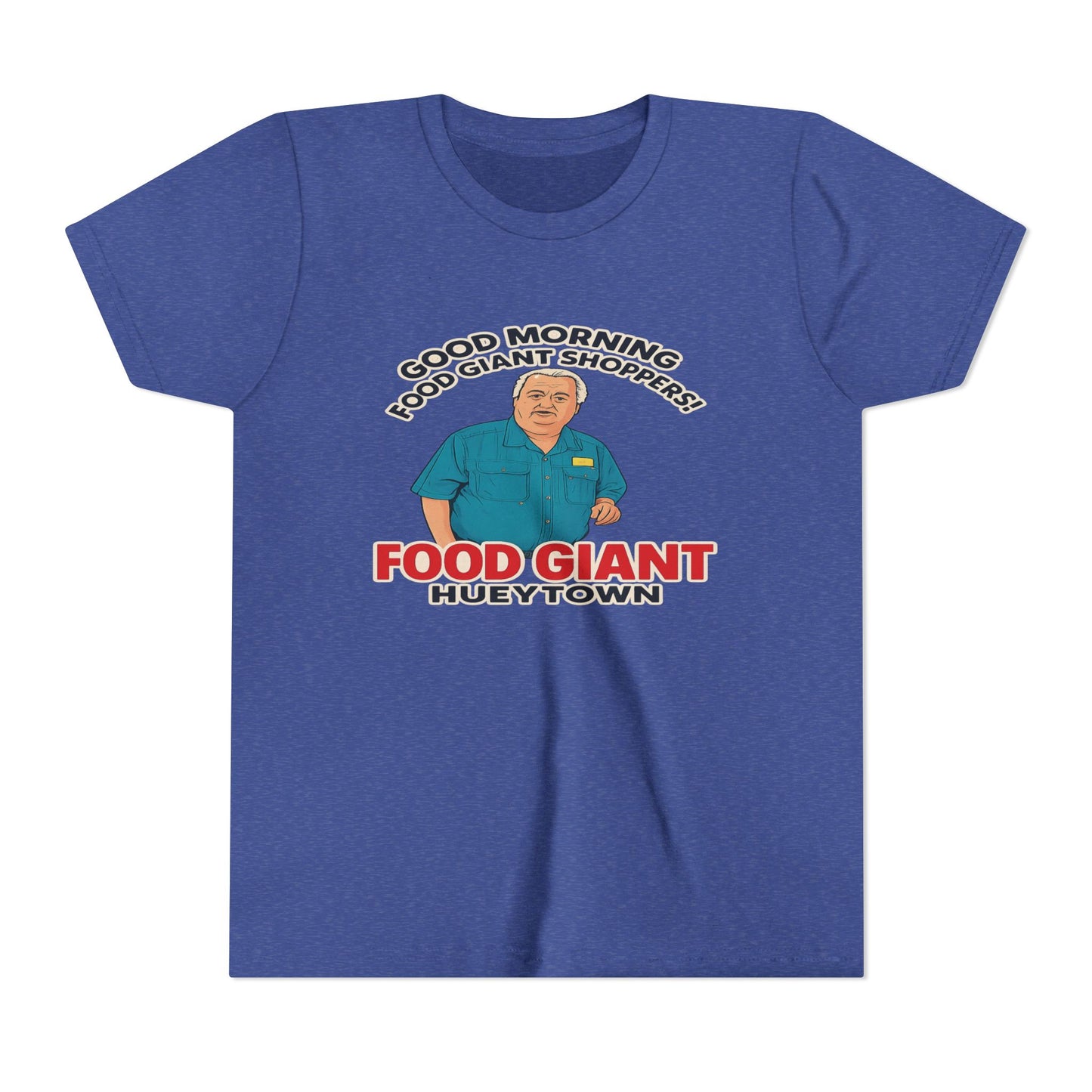 Youth “Good Morning Food Giant Shoppers” Graphic T-Shirt