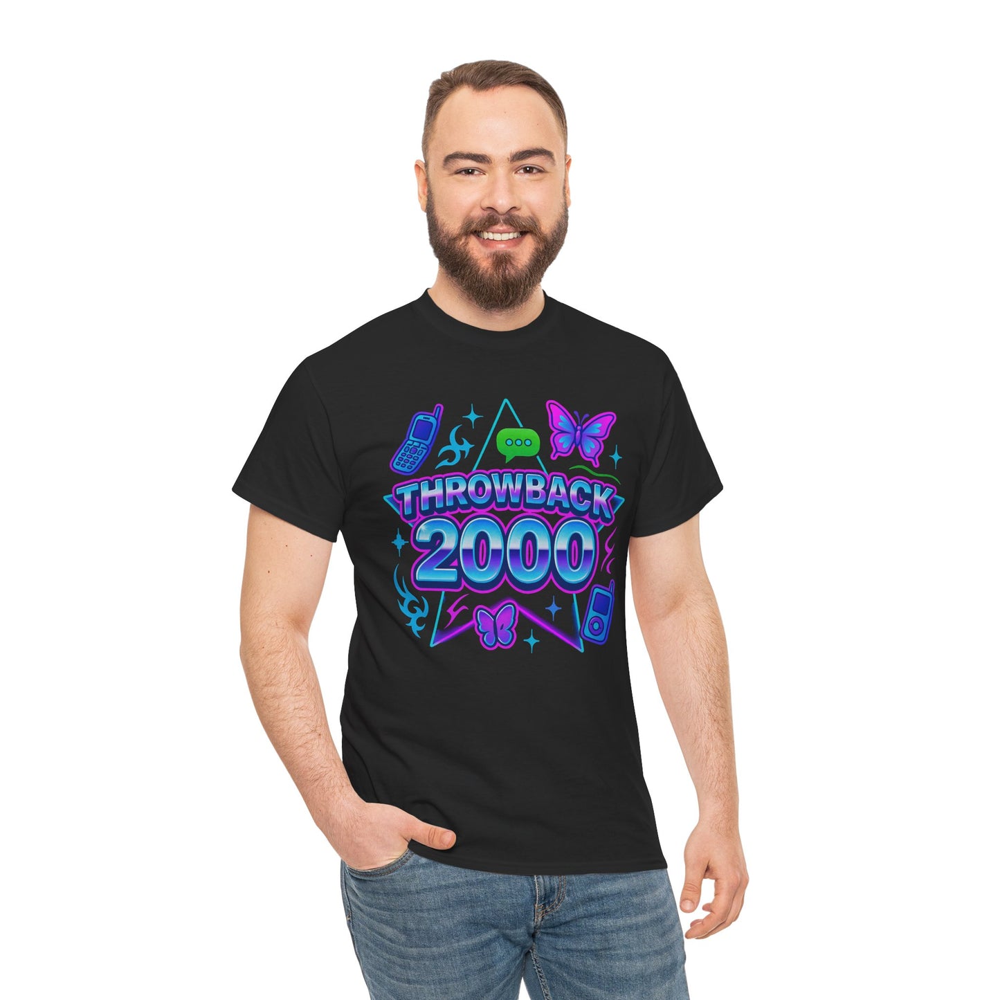 Unisex Throwback 2000 - T Shirt