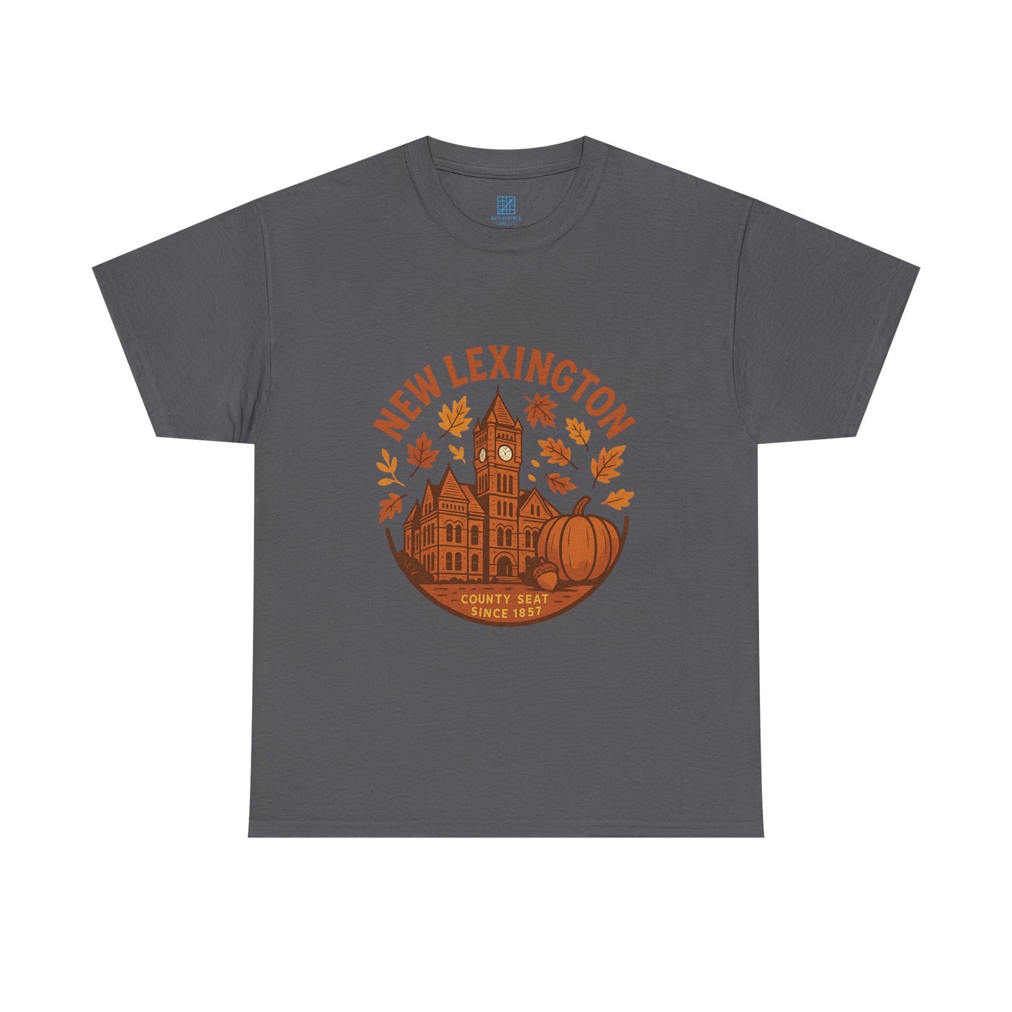 Unisex New Lexington Courthouse Historic Fall Tee-Shirt