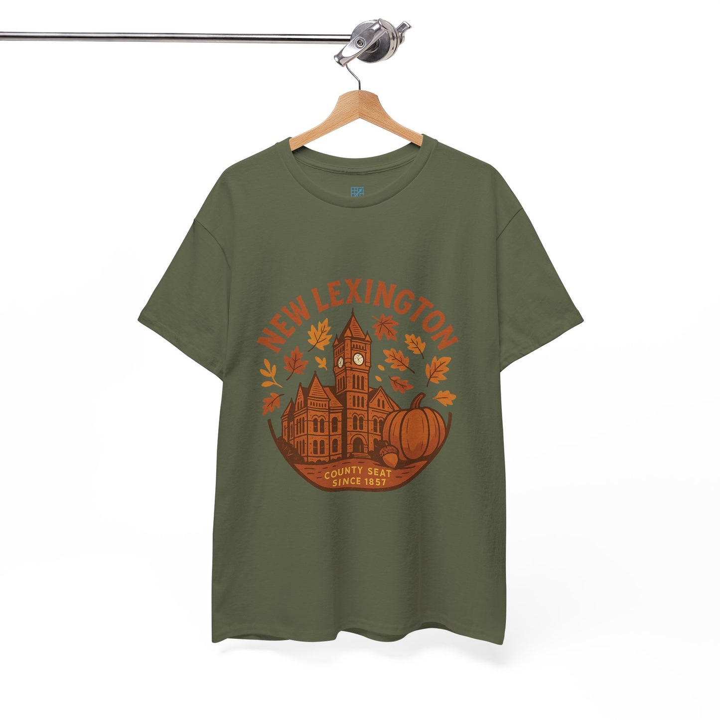 Unisex New Lexington Courthouse Historic Fall Tee-Shirt