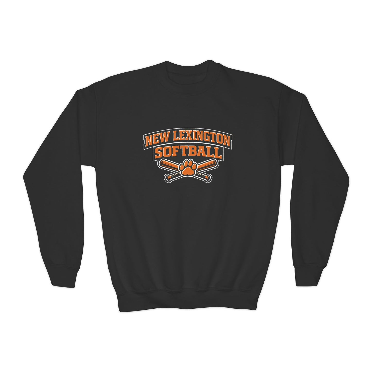Youth New Lexington Panthers Softball Spirit Crewneck