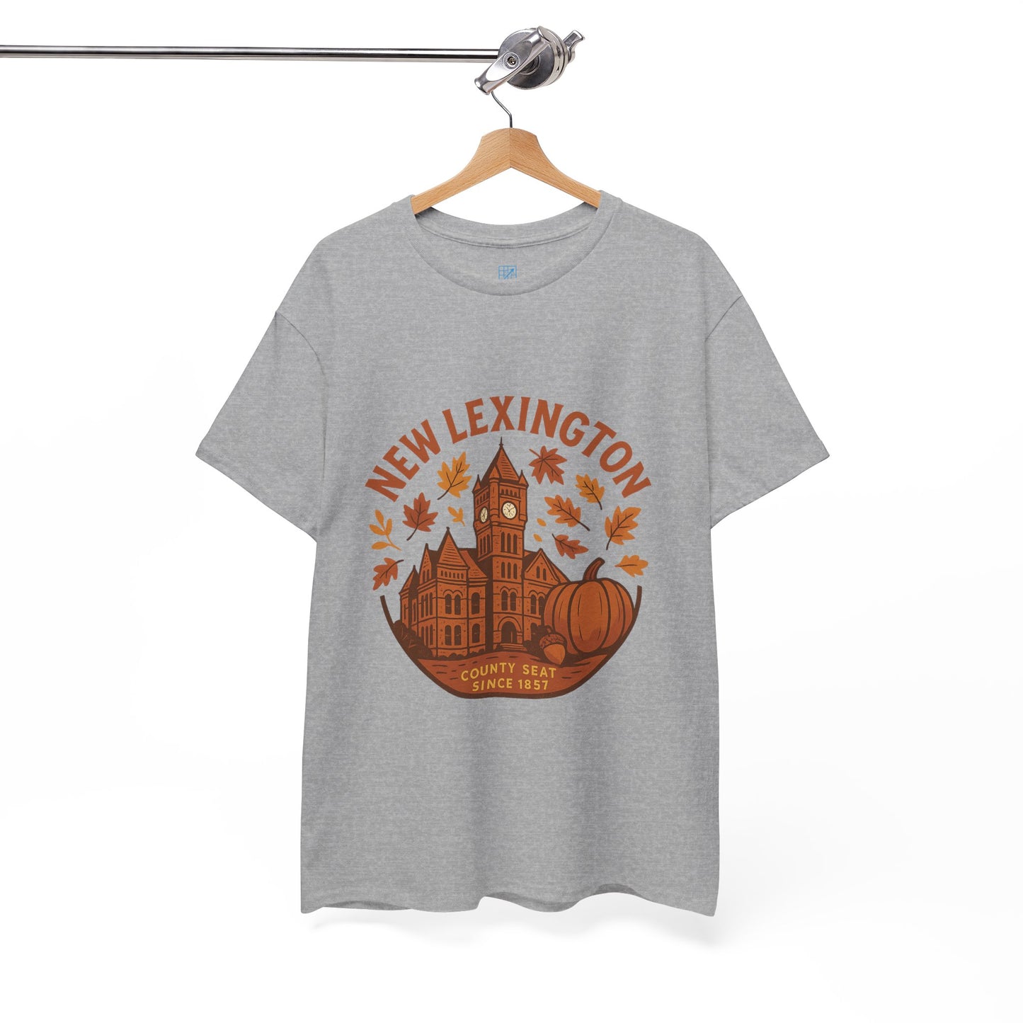 Unisex New Lexington Courthouse Historic Fall Tee-Shirt