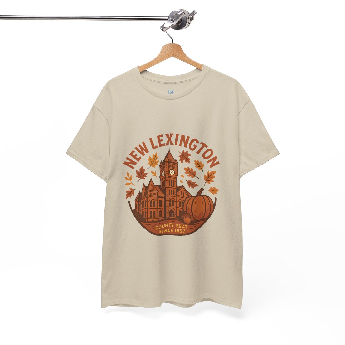 Unisex New Lexington Courthouse Historic Fall Tee-Shirt