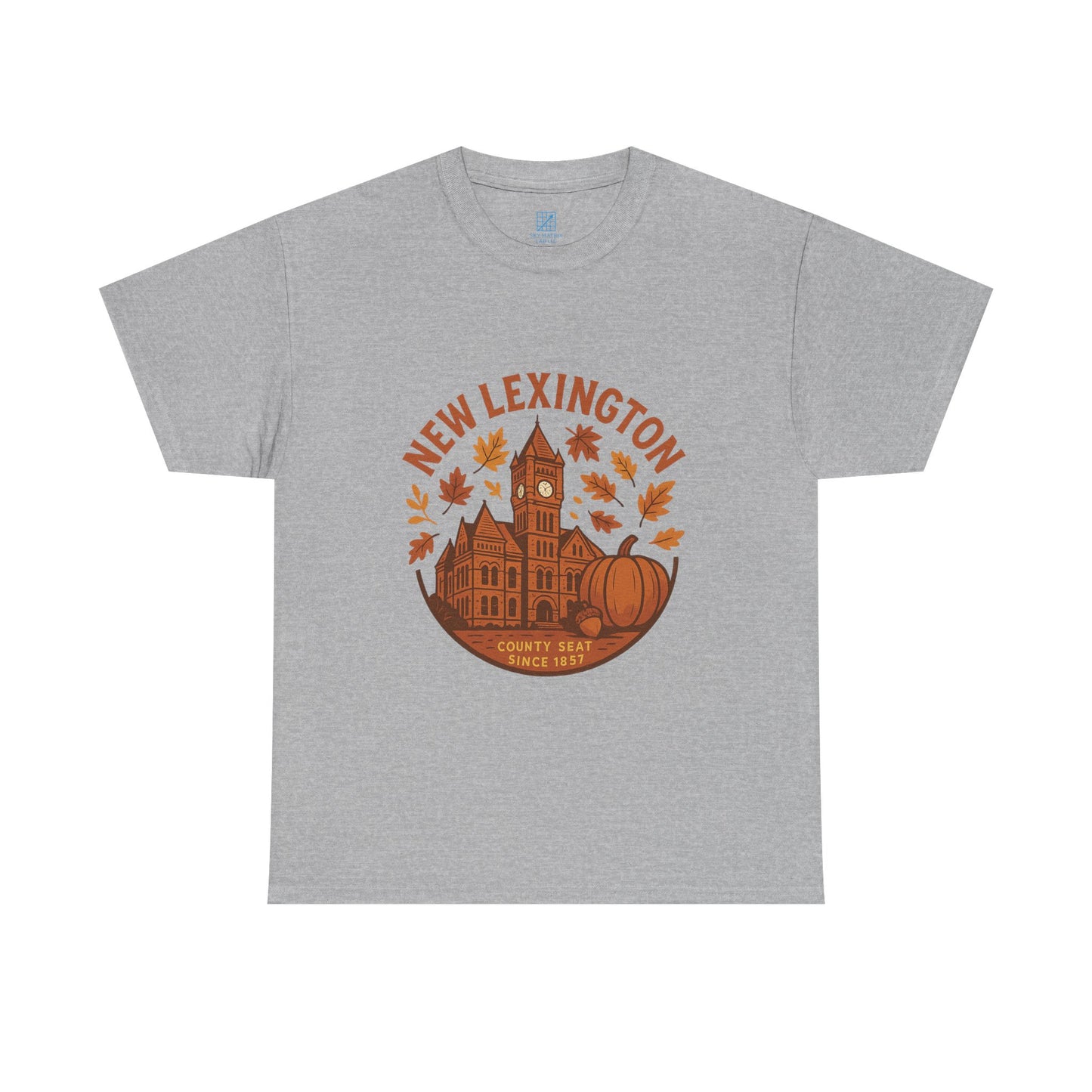Unisex New Lexington Courthouse Historic Fall Tee-Shirt
