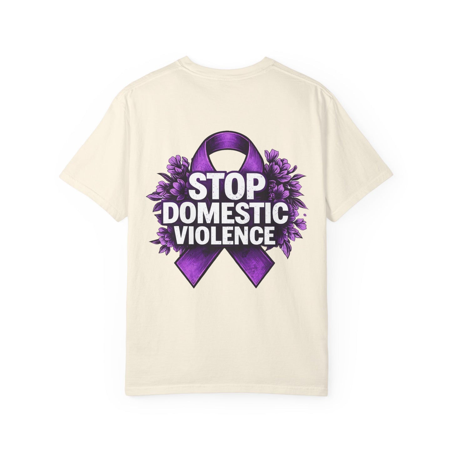 Stop Domestic Violence Awareness Apparel T-Shirt