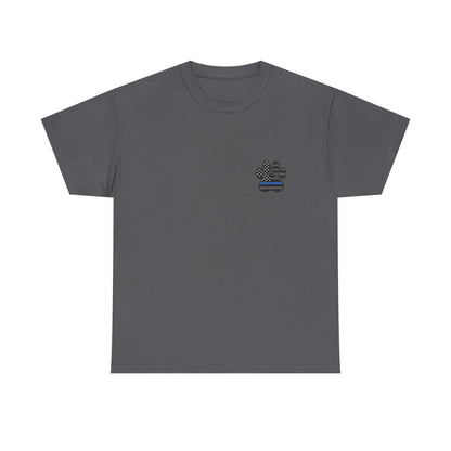 Custom K9 Thin Blue Line Shirt – Personalized Police Dog Tee