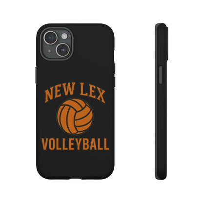 New Lex Volleyball Black Phone Case
