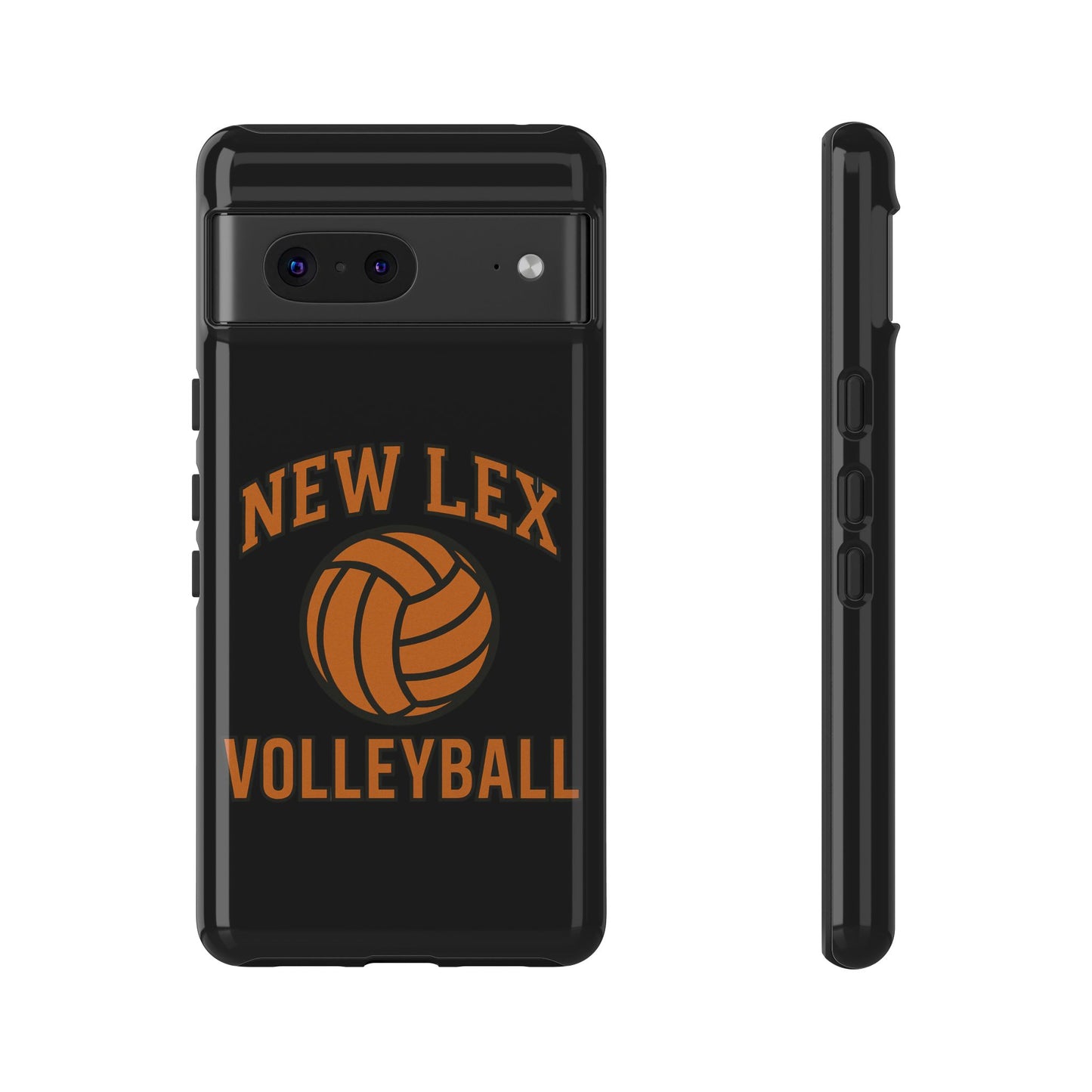 New Lex Volleyball Black Phone Case