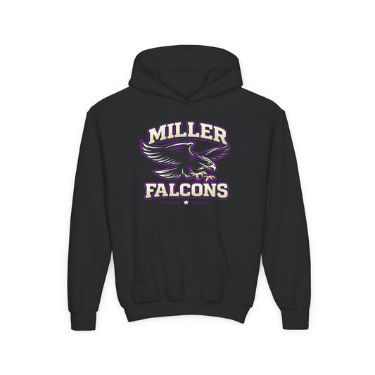 Miller Falcons Youth Pullover Hoodie