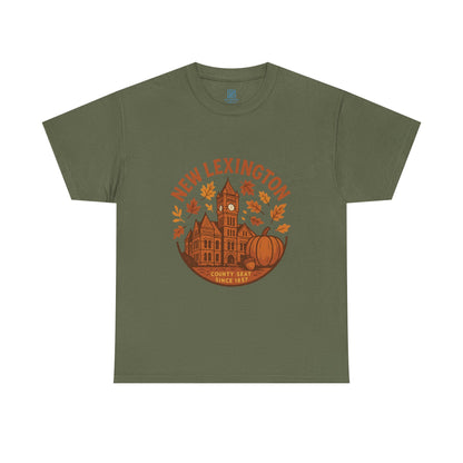 Unisex New Lexington Courthouse Historic Fall Tee-Shirt