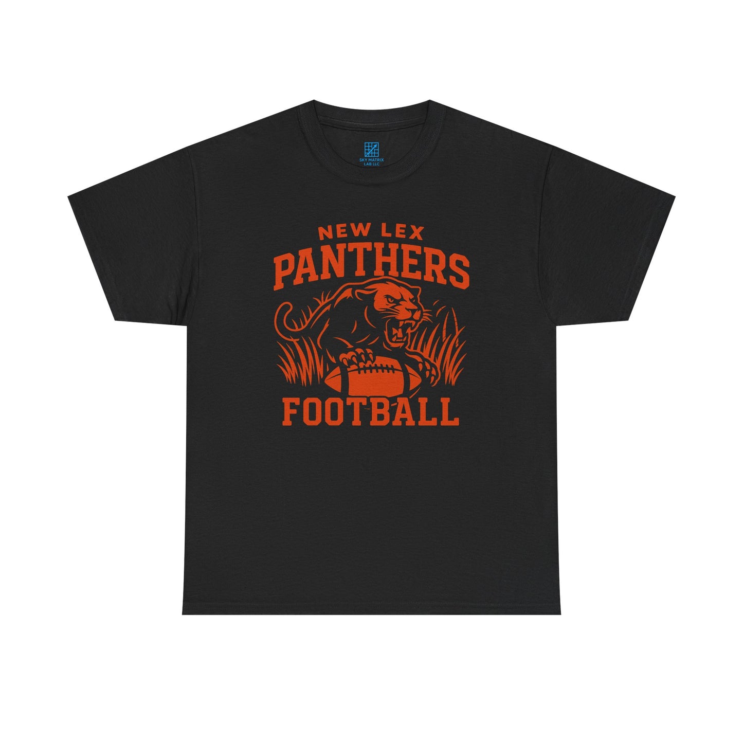 New Lex Panthers Football Black T-Shirt
