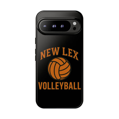New Lex Volleyball Black Phone Case