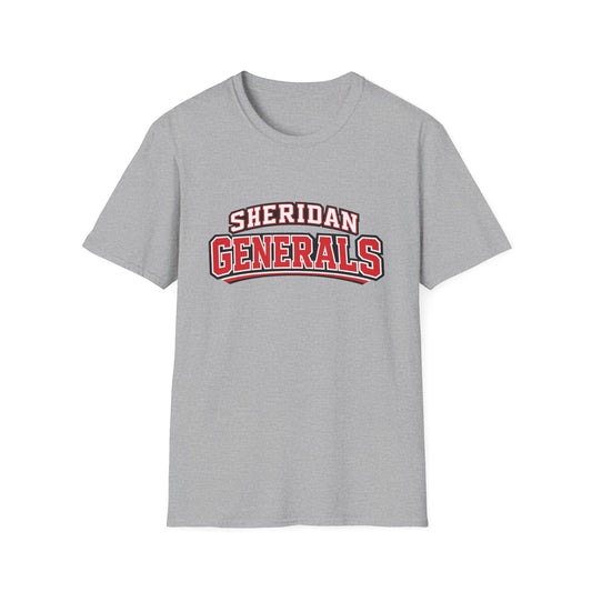 Sheridan Generals Unisex Softstyle T-Shirt