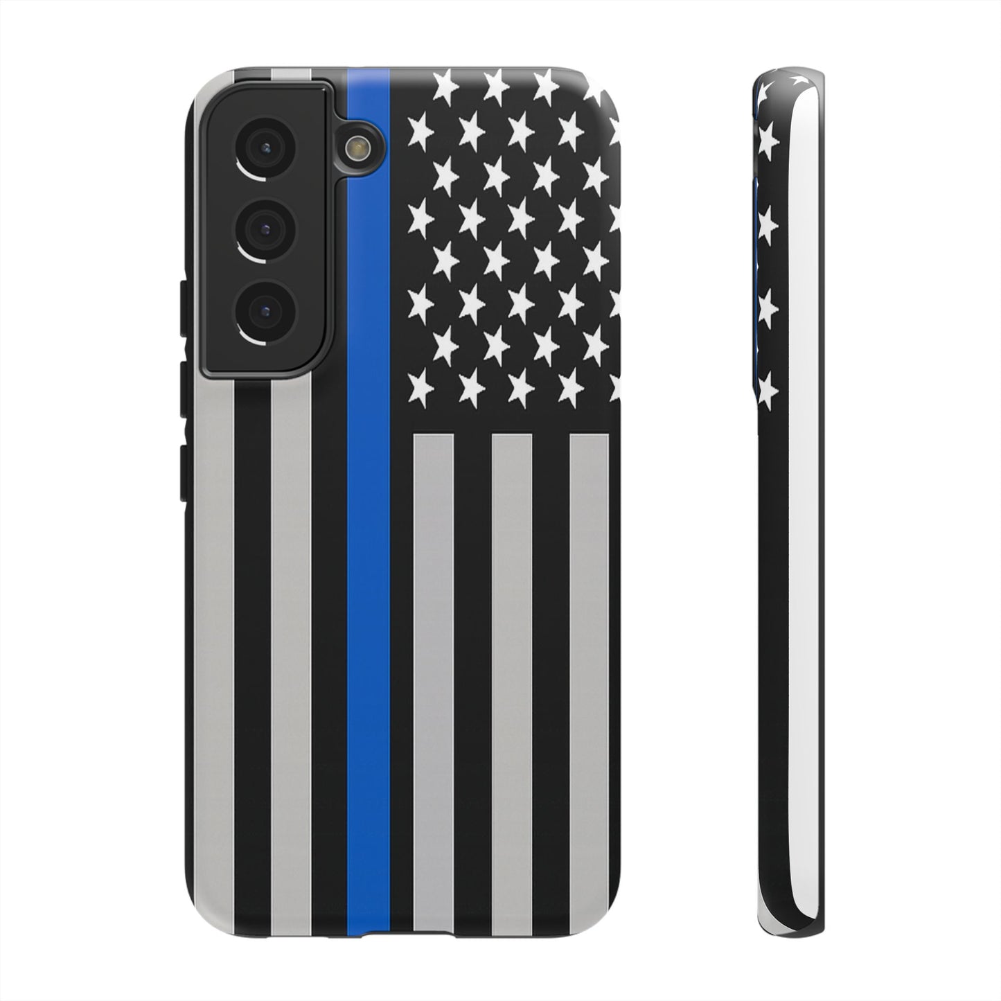 Thin Blue Line Phone Case – Durable Police Support Design