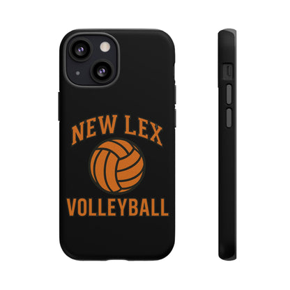 New Lex Volleyball Black Phone Case
