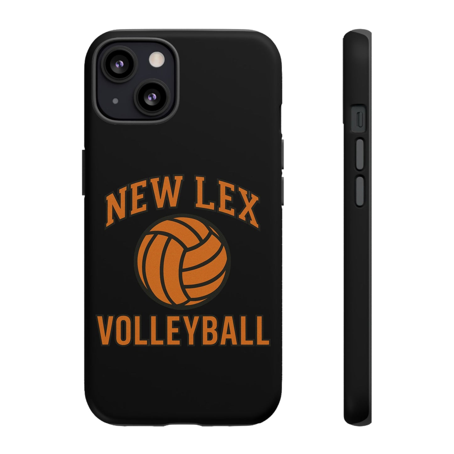New Lex Volleyball Black Phone Case