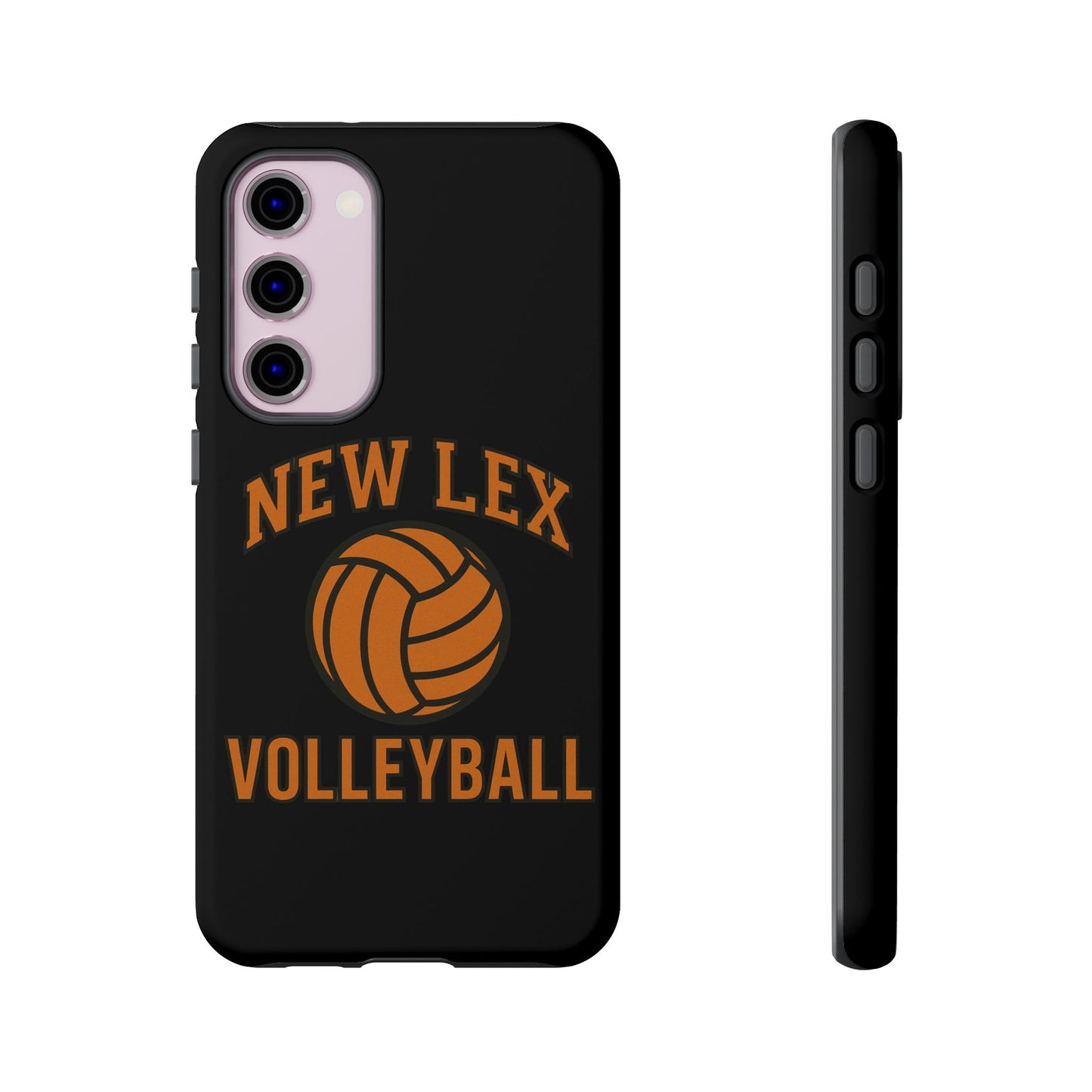 New Lex Volleyball Black Phone Case