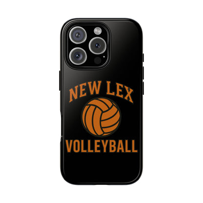 New Lex Volleyball Black Phone Case
