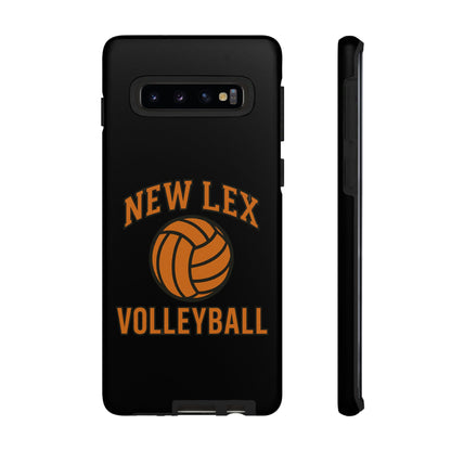 New Lex Volleyball Black Phone Case