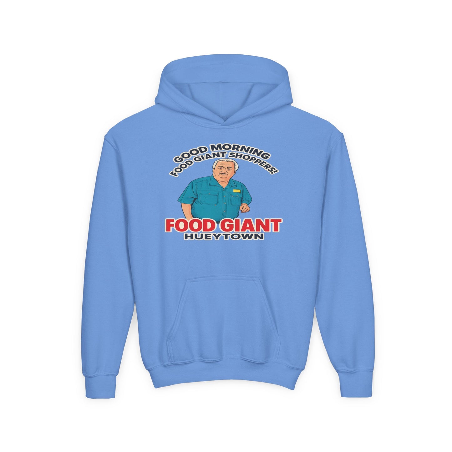 Youth “Good Morning Food Giant Shoppers” Graphic Hoodie