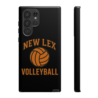 New Lex Volleyball Black Phone Case