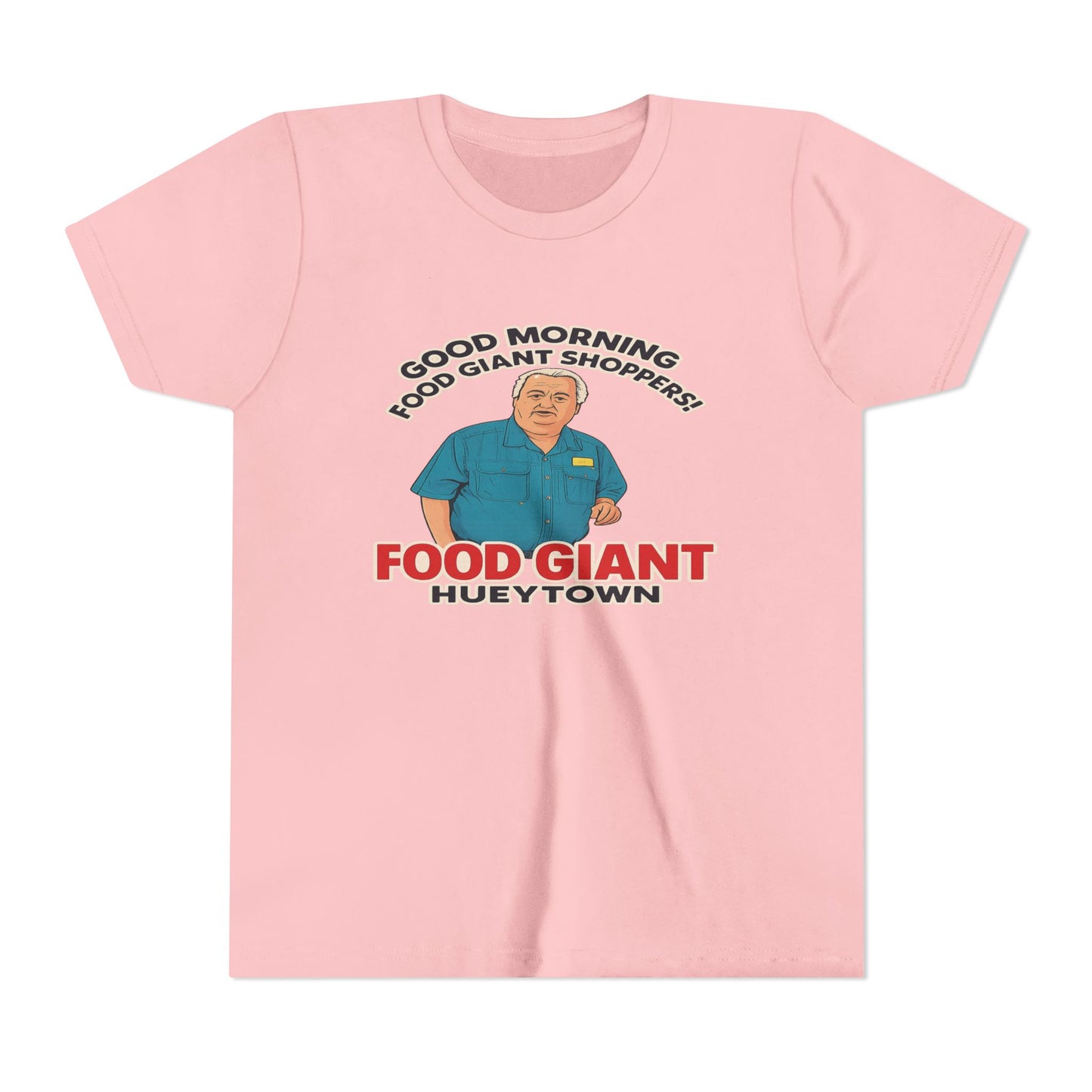 Youth “Good Morning Food Giant Shoppers” Graphic T-Shirt