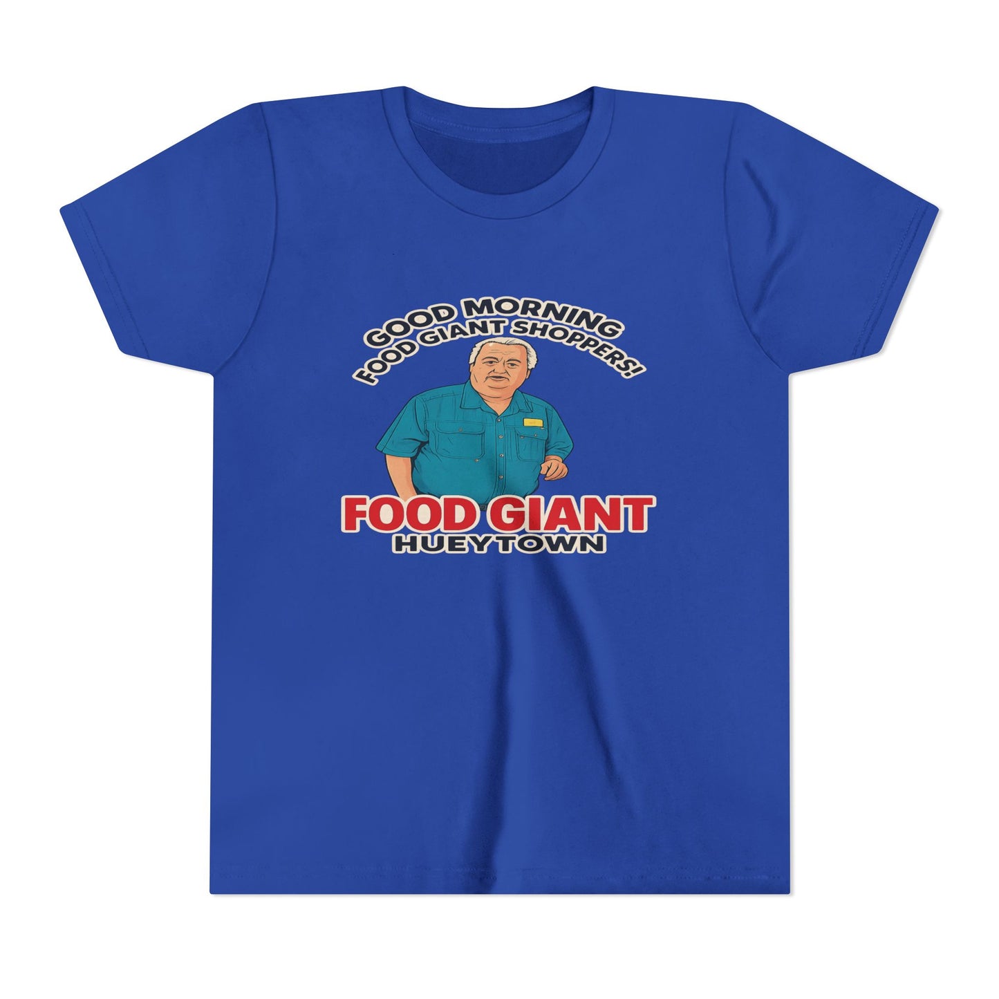 Youth “Good Morning Food Giant Shoppers” Graphic T-Shirt
