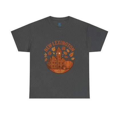 Unisex New Lexington Courthouse Historic Fall Tee-Shirt
