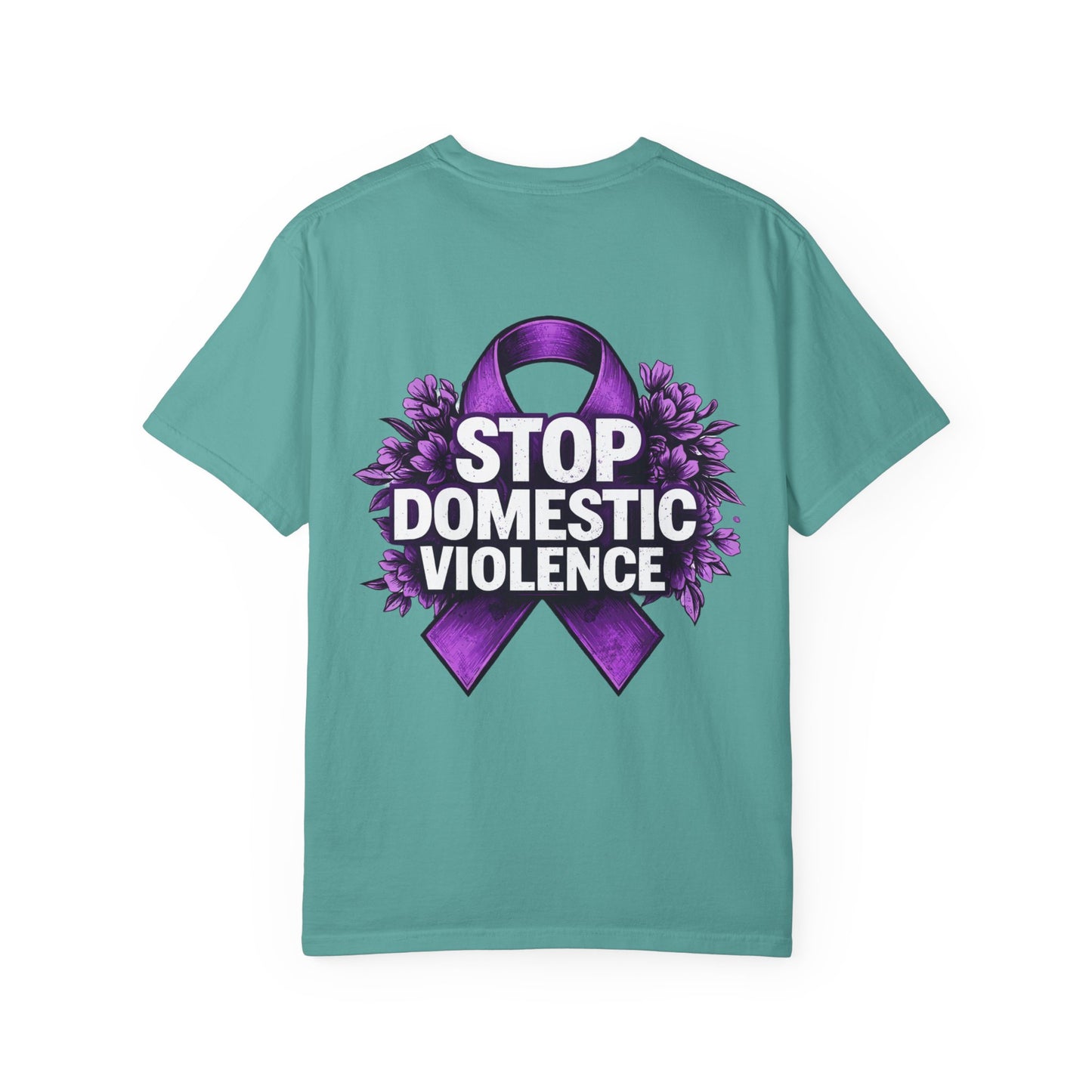 Stop Domestic Violence Awareness Apparel T-Shirt