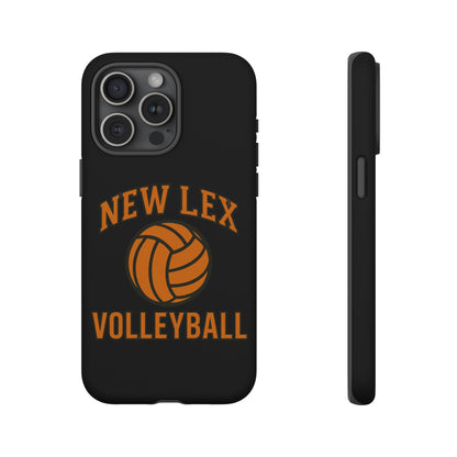 New Lex Volleyball Black Phone Case