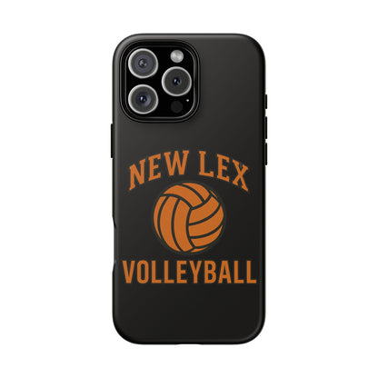 New Lex Volleyball Black Phone Case