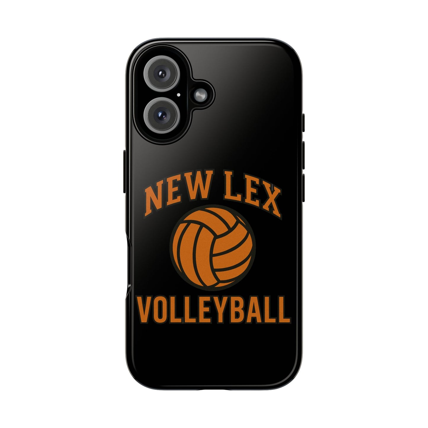 New Lex Volleyball Black Phone Case