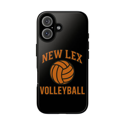 New Lex Volleyball Black Phone Case