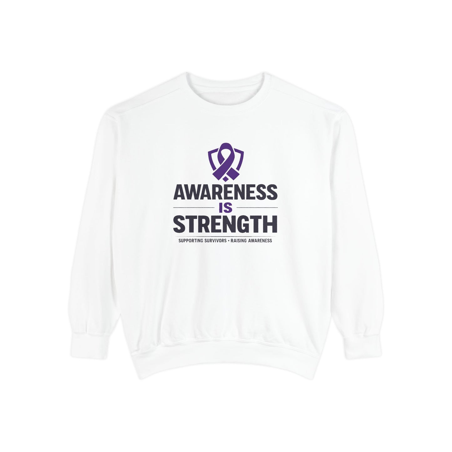 Awareness Is Strength Unisex Crewneck Sweatshirt