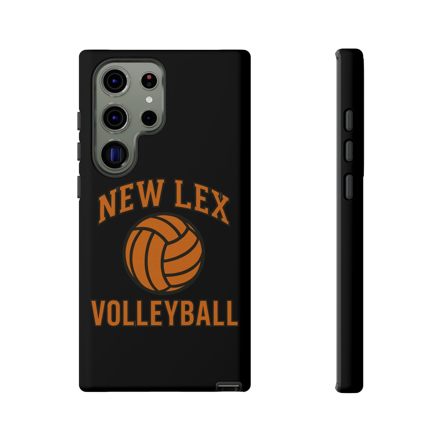 New Lex Volleyball Black Phone Case