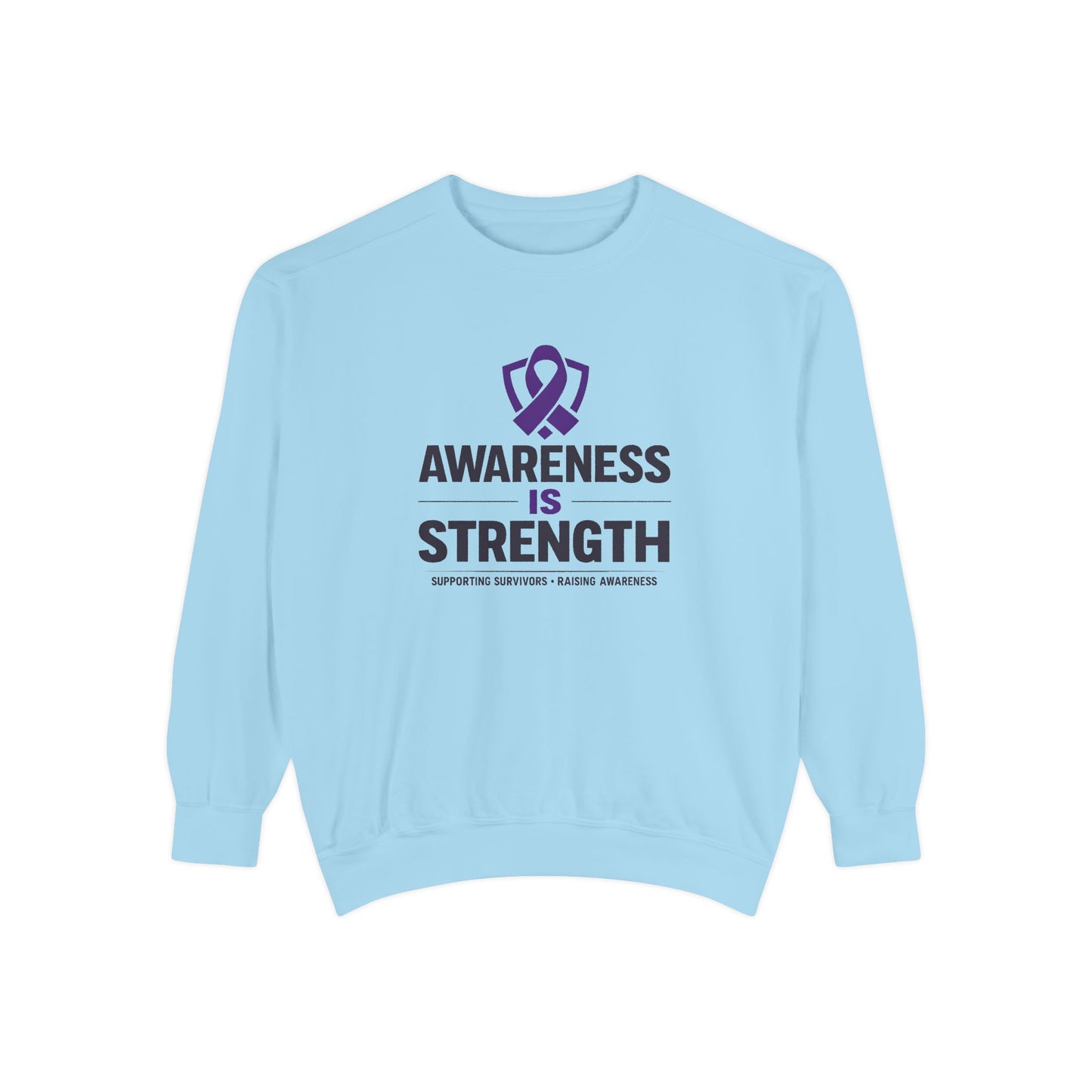 Awareness Is Strength Unisex Crewneck Sweatshirt