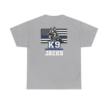 Custom K9 Thin Blue Line Shirt – Personalized Police Dog Tee