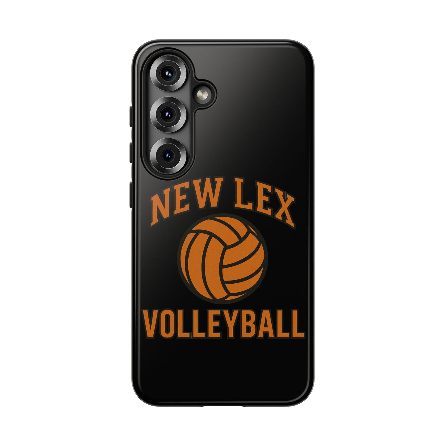 New Lex Volleyball Black Phone Case