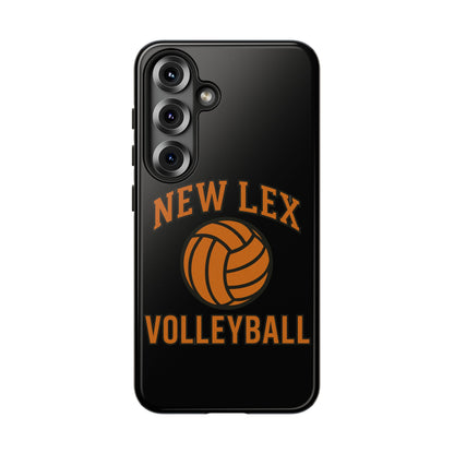New Lex Volleyball Black Phone Case