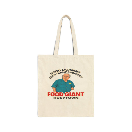 Food Giant Hueytown Tote Bag – “Good Morning Shoppers” Canvas Bag