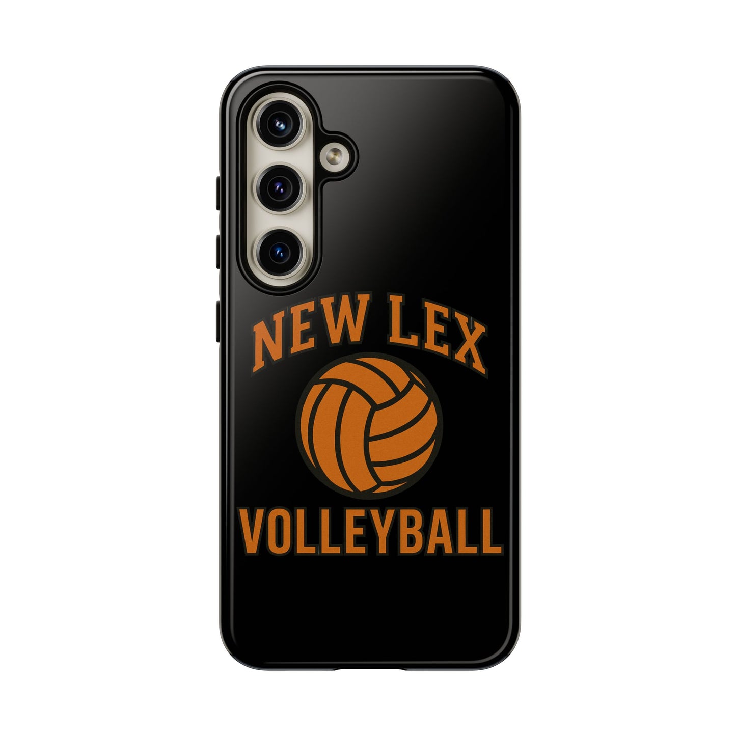 New Lex Volleyball Black Phone Case