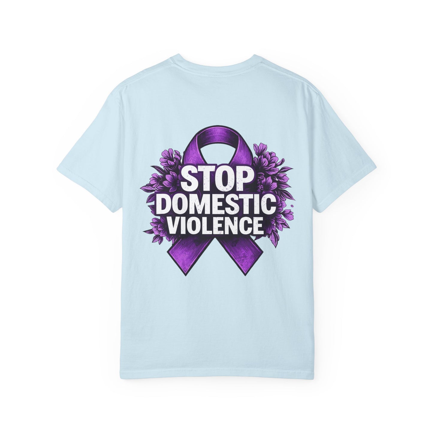 Stop Domestic Violence Awareness Apparel T-Shirt
