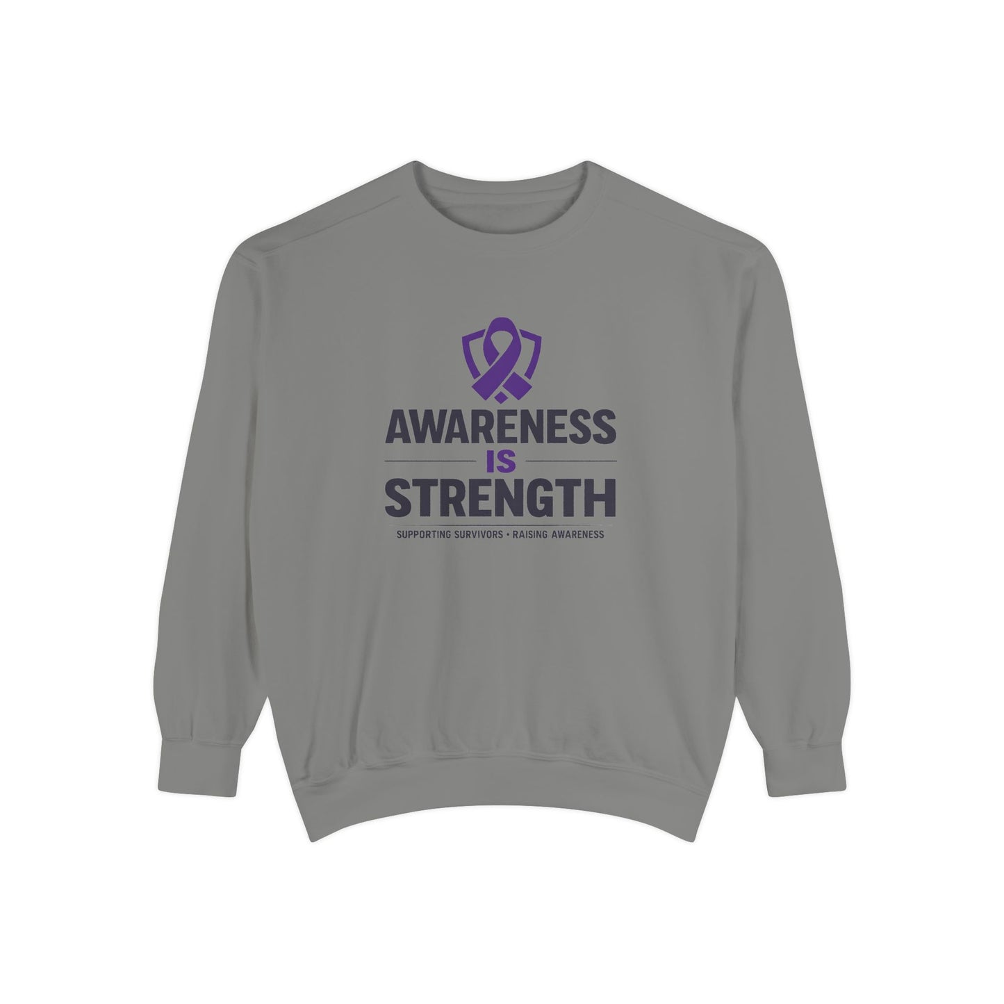 Awareness Is Strength Unisex Crewneck Sweatshirt