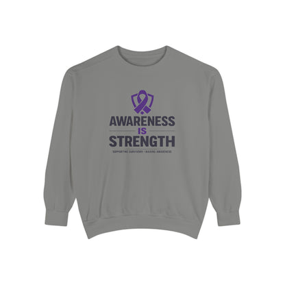 Awareness Is Strength Unisex Crewneck Sweatshirt