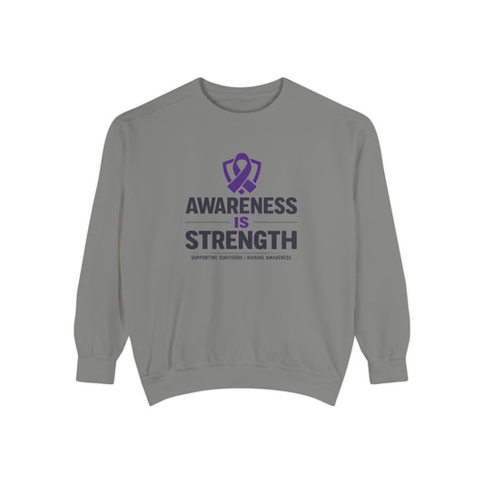 Awareness Is Strength Unisex Crewneck Sweatshirt