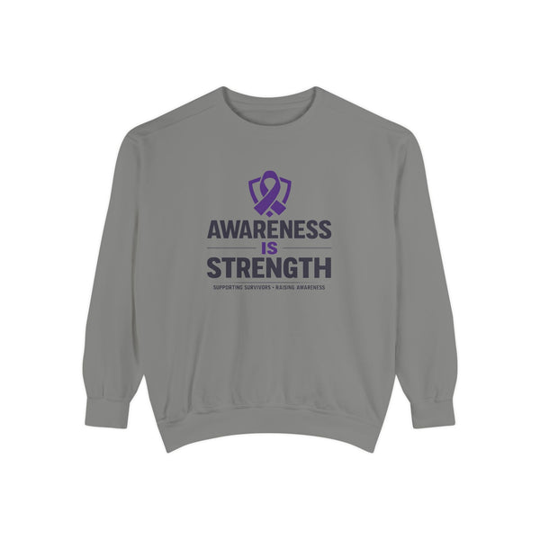 Awareness Is Strength Unisex Crewneck Sweatshirt