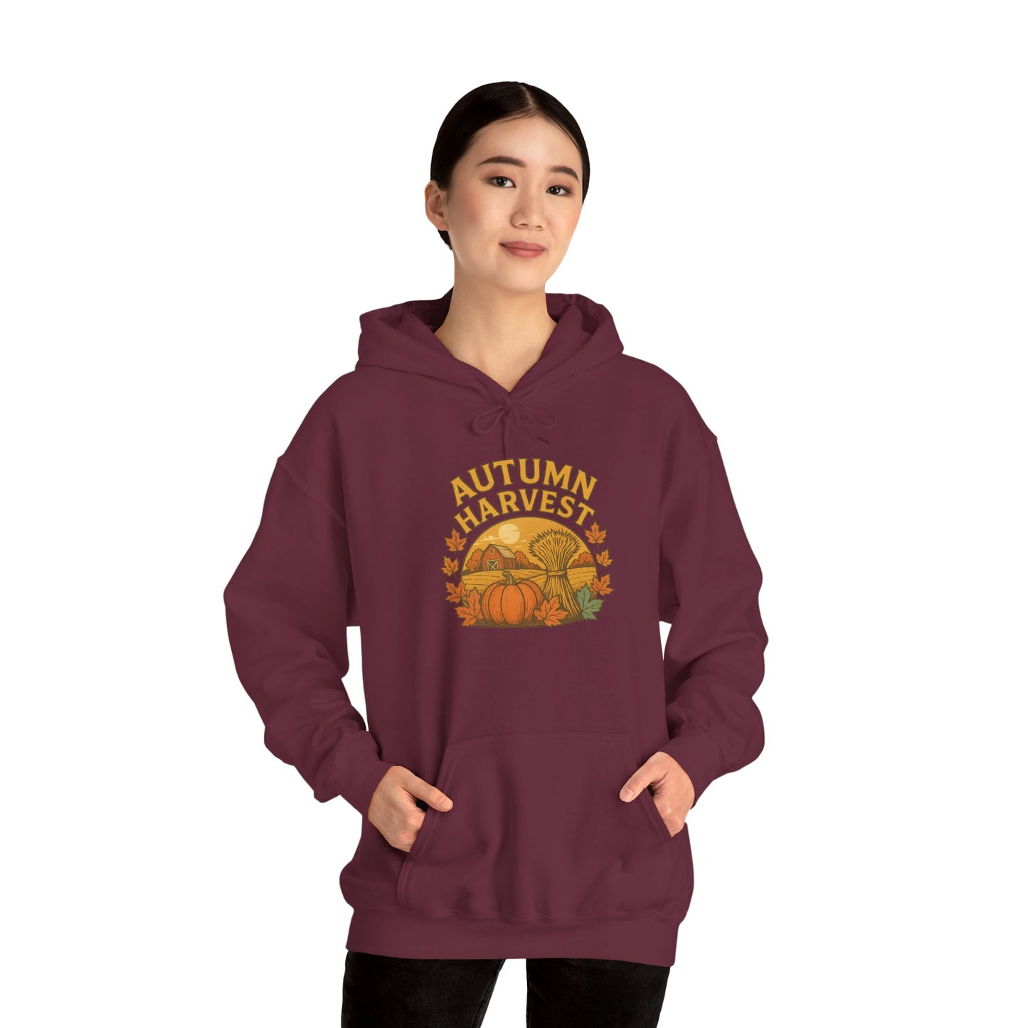 Unisex Heavy Blend™ Autumn Harvest Hooded Sweatshirt
