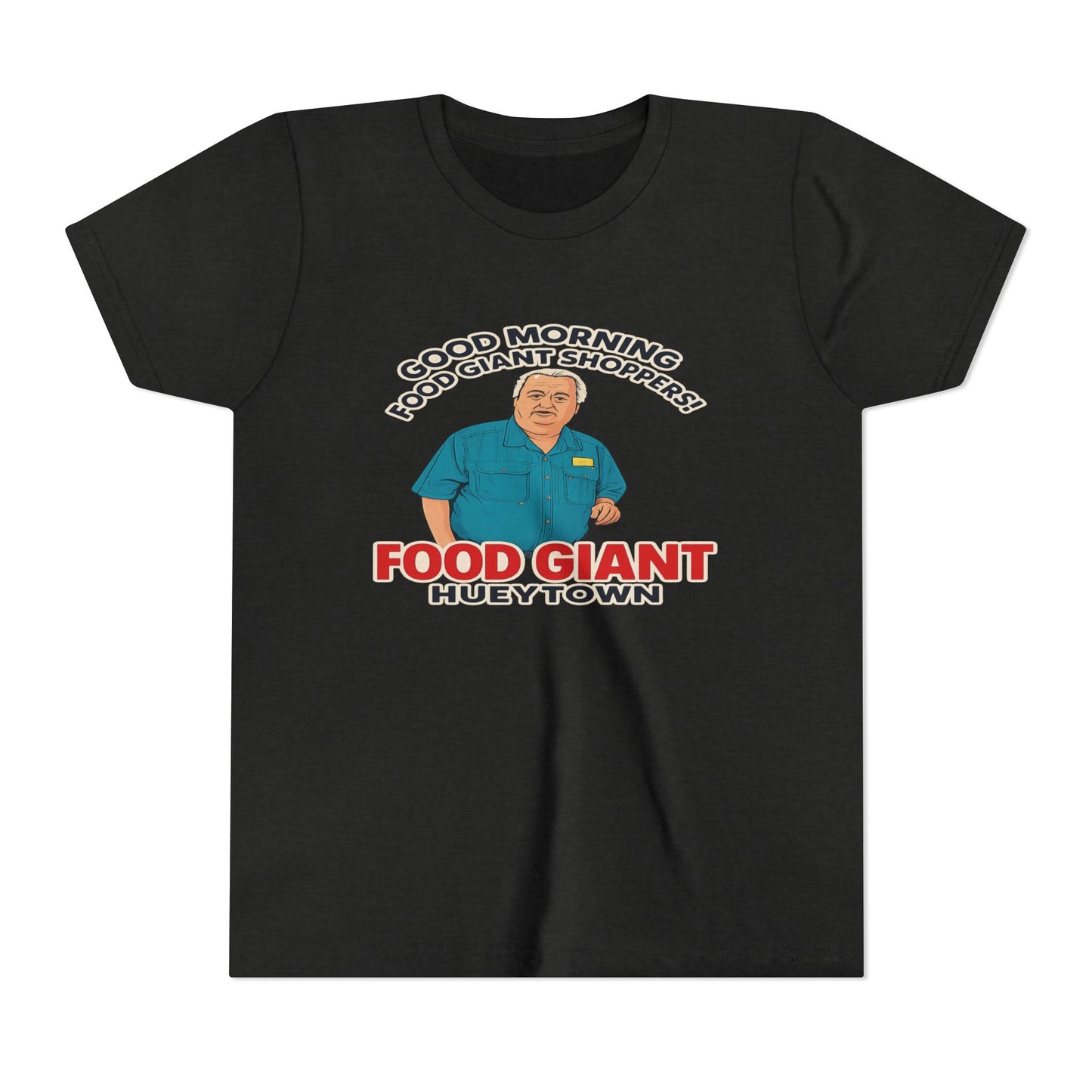 Youth “Good Morning Food Giant Shoppers” Graphic T-Shirt
